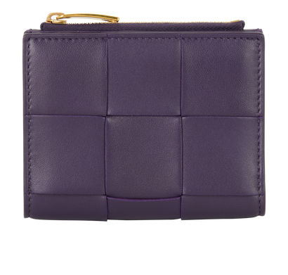 Bottega Veneta Intrecciato Wallet, front view
